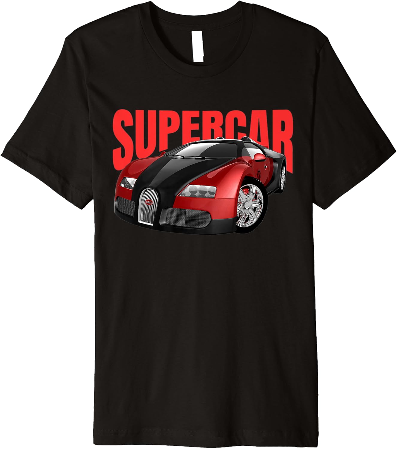 The perfect Supercar tee for sports car fan's everywhere